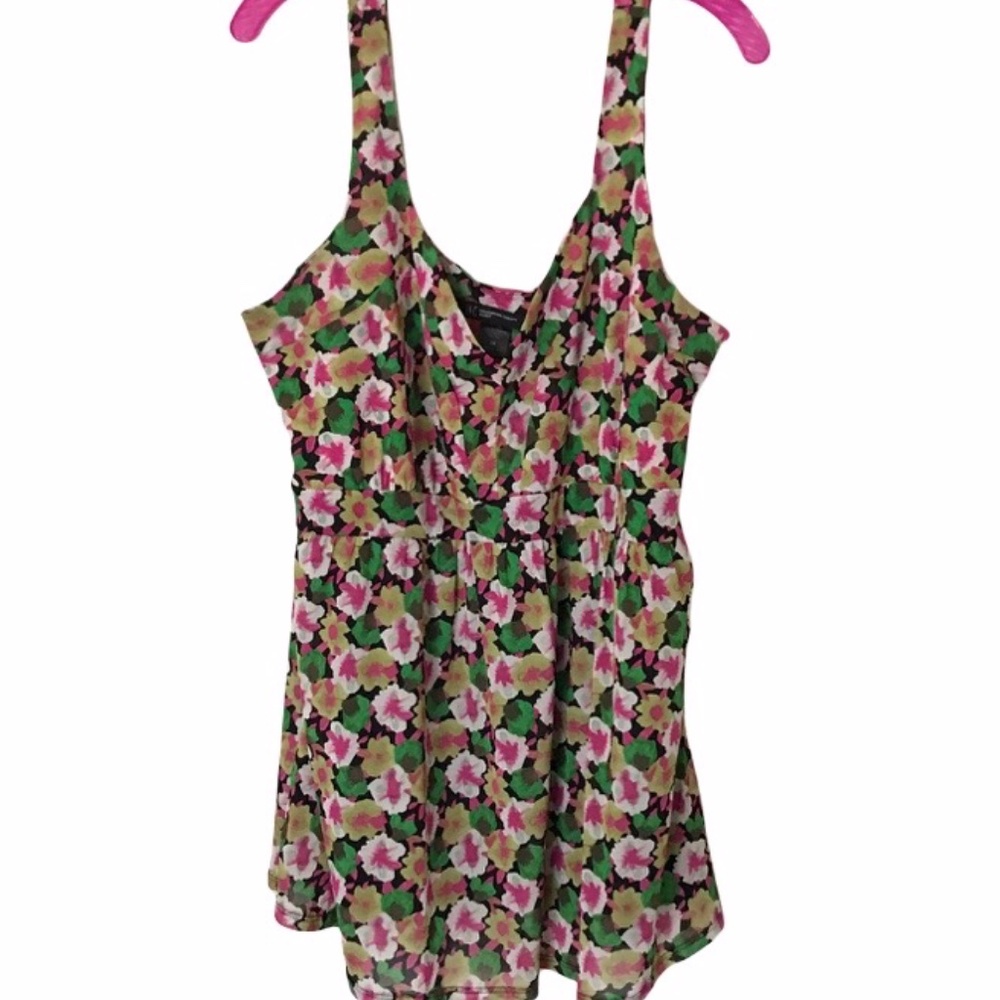 INC Floral Top - Size 2X